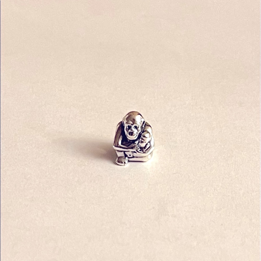 Authentic Pandora Mama Monkey with Baby